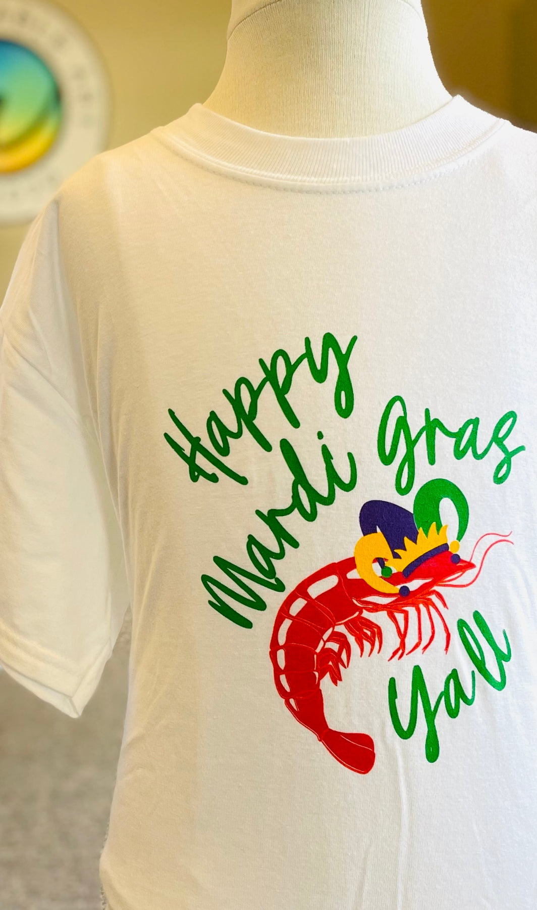 Crawfish Mardi Gras Jersey - Authentic New Orleans Style